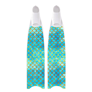 Leaderfins Mermaid Blue Fins