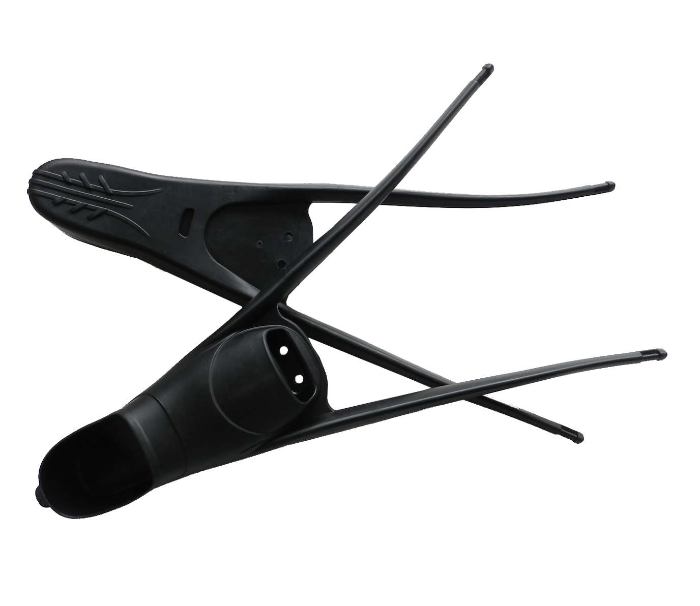 Leaderfins Wings Black Footpocket