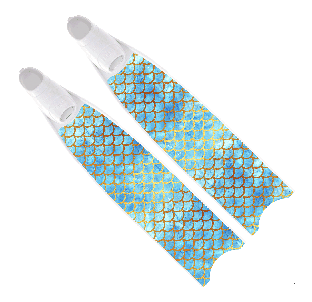 Leaderfins Mermaid Blue Fins - Ảnh 2