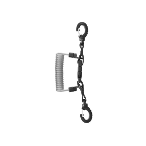 Mares Lanyard Stainless Steel Spiral Clip